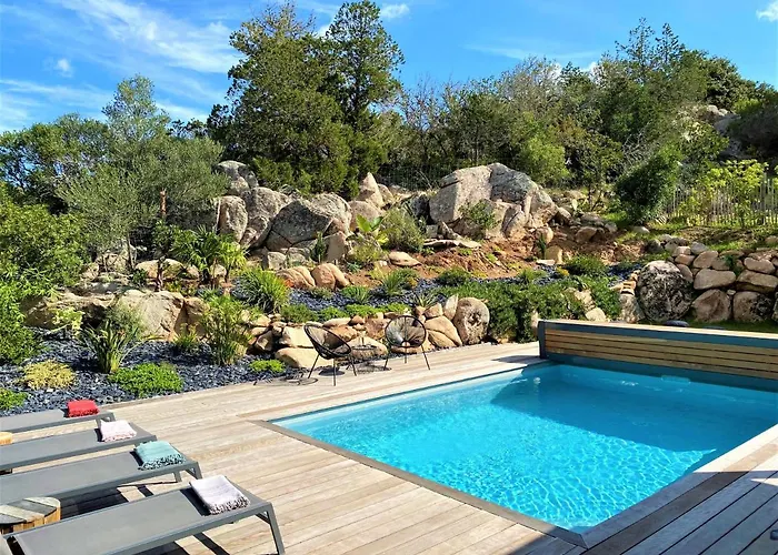 Coconing A 7min Des Plages - Piscine Chauffee - Clim - Bbq - Parking Privatif - Fibre Porto-Vecchio (Corsica)
