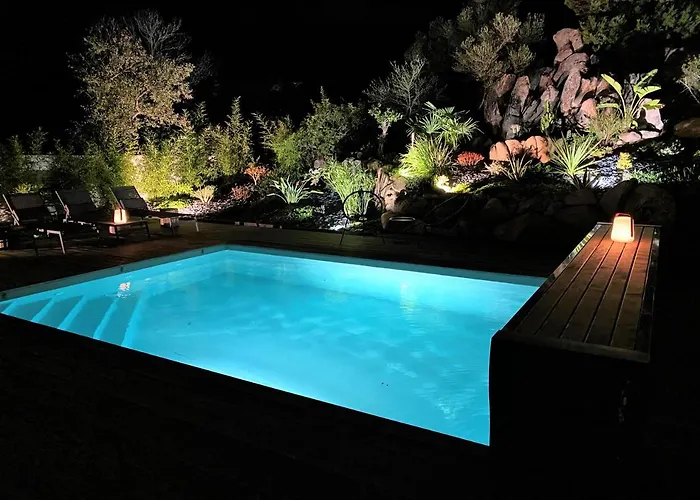 Coconing A 7min Des Plages - Piscine Chauffee - Clim - Bbq - Parking Privatif - Fibre Villa Porto-Vecchio (Corsica)